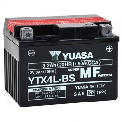 Batterie YUASA YTX4L-BS -...