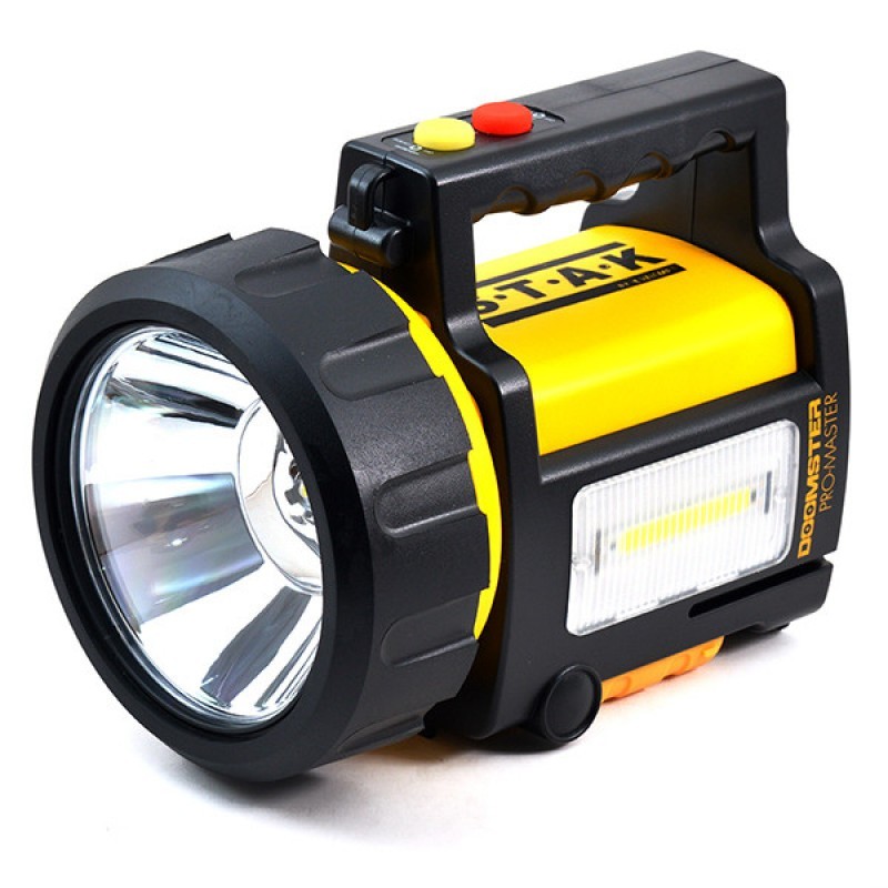 VELAMP Projecteur rechargeable DOOMSTER TREKK anti black out LED CREE 10W  735 lumen + lanterne pas cher 