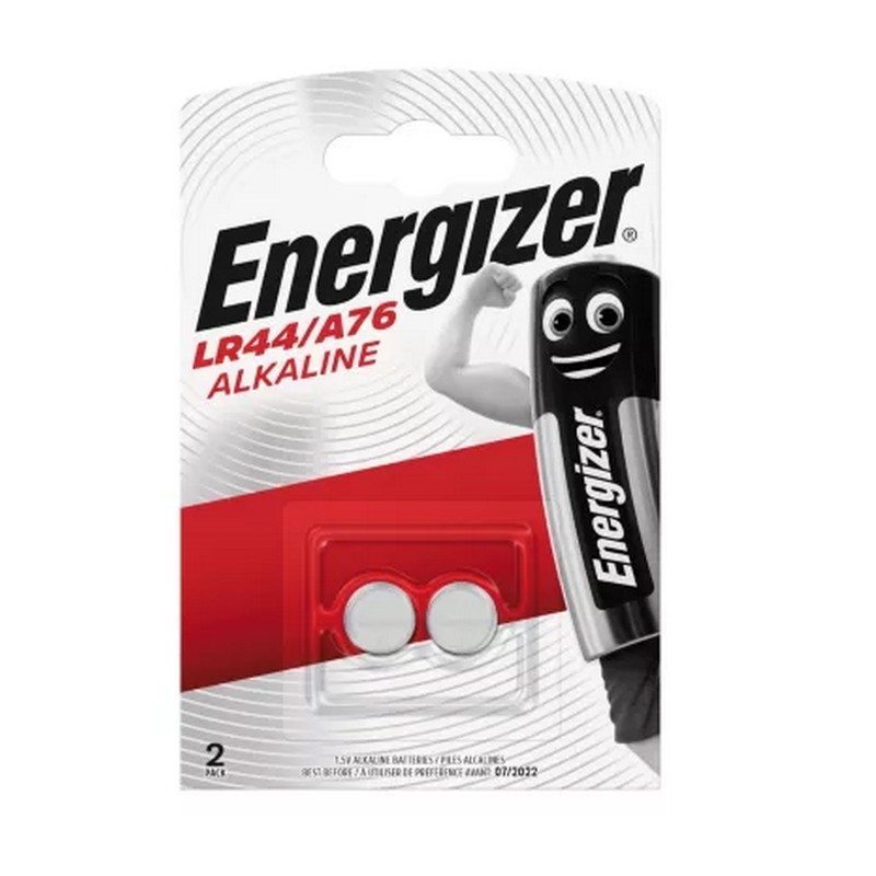 10x Energizer 1.5V Alkaline Batteries A76, KA76, LR44, G13A, LR1154, RW82 