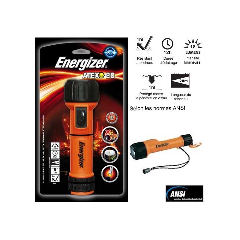 Lampe torche à LED Atex Energizer®