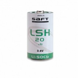 Pile lithium LSH20 D 3.6V 13Ah